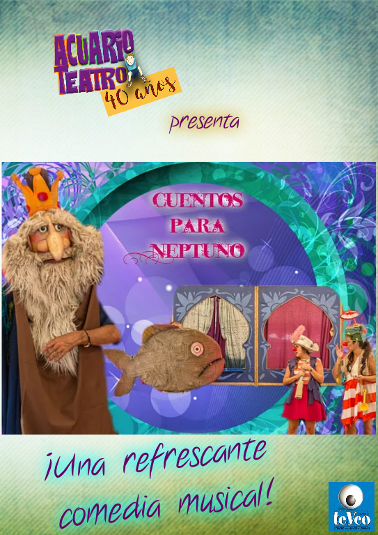 VENTA DE ENTRADAS Cuentos de Neptuno. Acuario Teatro (infantil) | Castillo  San Andrés | Carboneras(ALMERÍA)| GIGLON