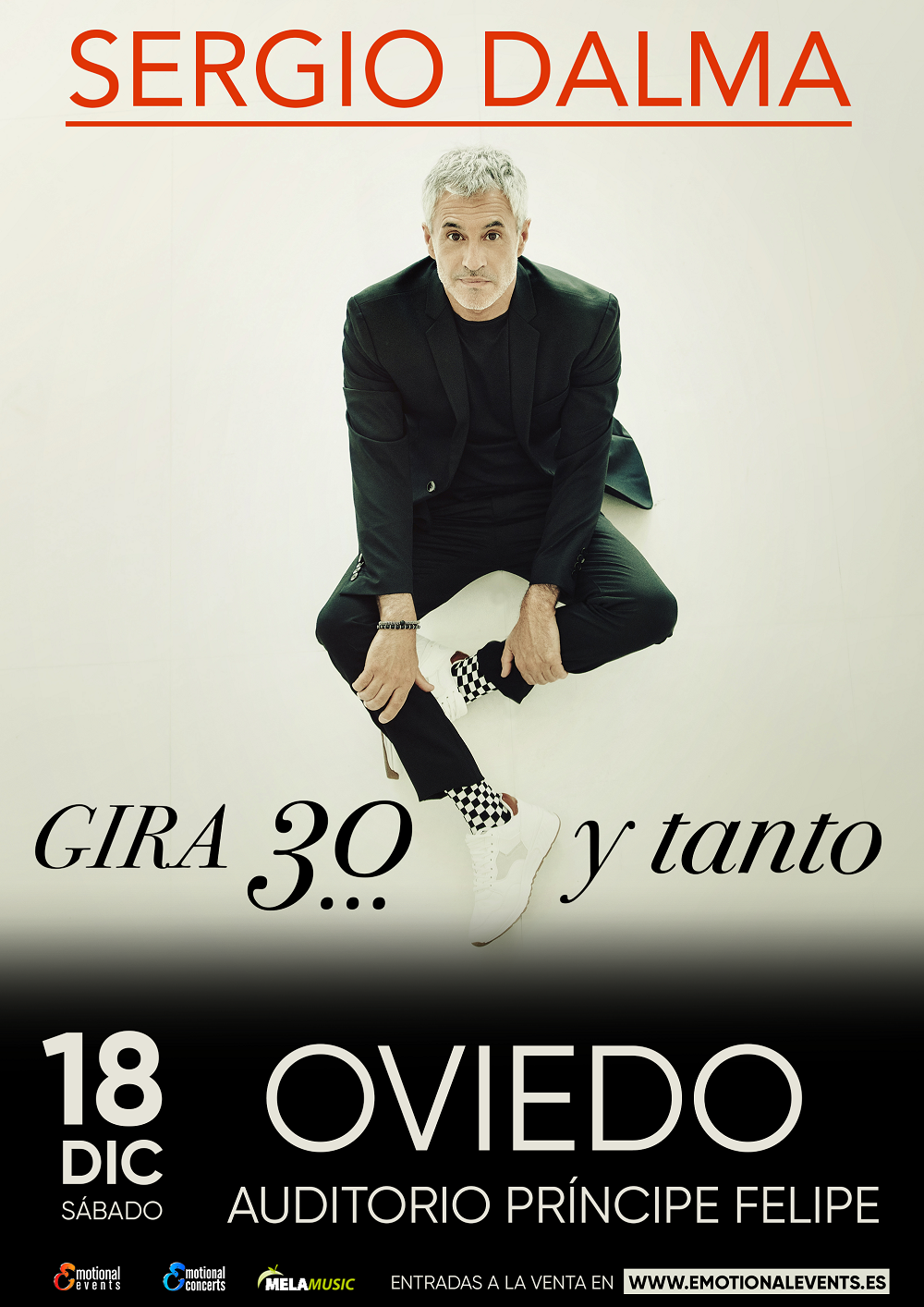 VENTA DE ENTRADAS | SERGIO DALMA - OVIEDO | Sala Estilo | Oviedo(ASTURIAS)|  GIGLON